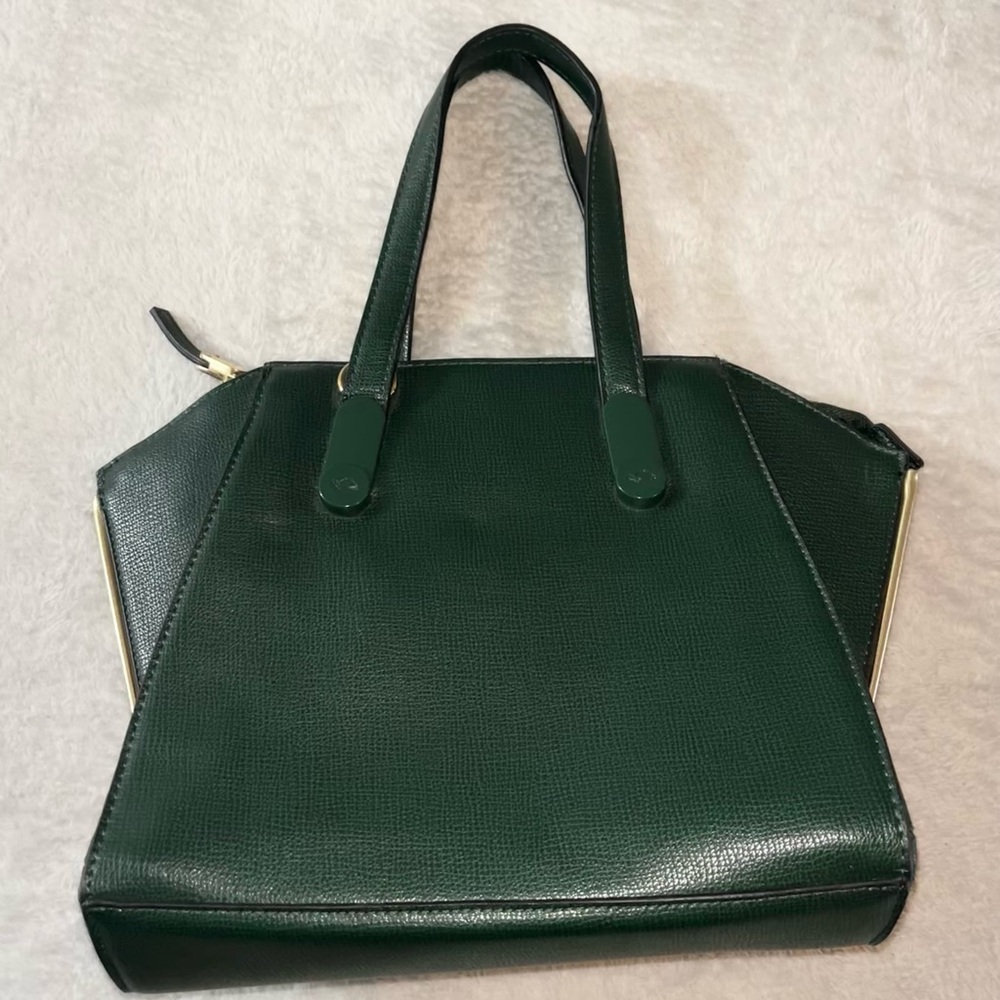 Carpisa‎ Ladies Green & Gold Turtles Bag 14”x12”